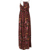 Oriental Patchwork Maxi Dress - Women's