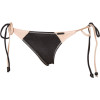 Ribbed Tie Side Brief Bikini Bottom - Women's