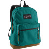 JanSport Right Pack Backpack - 1900cu in: The JanSport Right Pack Backpack, with it's nearly indestructible leather and Cordura construction, is the classic heavy-duty backpack.