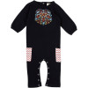 Screenprint Gathered Pocket Jumpsuit - Infant Girls'