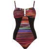 Lava Flow U Front Tank One-Piece Swimsuit - Women's