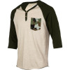 Up Rise Y-Neck Henley Shirt - 3/4-Sleeve - Men's