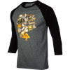 Hustle Trees Script T-Shirt - 3/4-Sleeve - Men's
