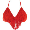 L Space Fringe Benefits Audrey Halter Bikini Top - Women's