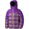Guides Down Plaid Hooded Jacket - Girls'