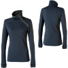 NAU B2 Mock Turtleneck Asymmetrical Top - Women's