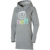 Neff Ice Cream Logo Long Fleece Hoody - Women's