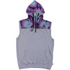 Scribble Pullover Hoodie - Sleeveless - Men's