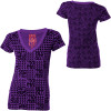Nomis Squint Print V-Neck T-Shirt - Short-Sleeve - Women's