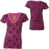 Nomis Squint Print V-Neck T-Shirt - Short-Sleeve - Women's