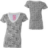 Squint Print V-Neck T-Shirt - Short-Sleeve - Women's