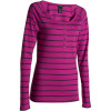 Stripes Top Shirt - Long-Sleeve - Women's