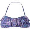 Wanderlust Ruffle Bandeau Bikini Top - Women's