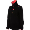 Button Fleece Pullover Sweatshirt - Women's