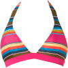 Print Boucau Halter Bikini Top - Women's