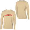 Patagonia Text Logo T-Shirt - Long-Sleeve - Mens'