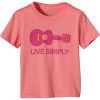 Live Simply Guitar T-Shirt - Short-Sleeve - Infant Girls'