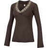 prAna Embroidered V-Neck Top - Long-Sleeve - Women's