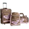 Roxy Check Check 3-In-1 Luggage Set - Women's