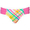 Roxy Plaid Paradise Sidewinder Bikini Bottom - Women's