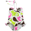 Roxy Sandy Swell Slip n Slide Tank One-Piece Swimsuit - Toddler Girls'