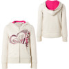 Roxy Living Free Full-Zip Hooded Sweatshirt - Girls'