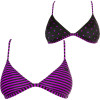 Roxy Rock Steady Surfer Bra Reversible Bikini Top - Women's