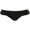 Stop And Glow Print Ruffle Pant Bikini Bottom - Women's