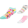 Roxy Hot Fudge Sundae Socks - 3 Pack - Girls'