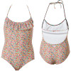 Roxy Itsy Ditsy Ruffle One Piece Swim Suit - Girls'