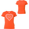 Roxy Hippie Heart Shirt - Short-Sleeve - Little Girls'