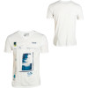 Quiksilver World's Destroyed Organic V-Neck Slim T-Shirt - Short-Sleeve - Men's
