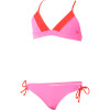 Bonfire Cove Paneled Crossover Swim Set - Girls'