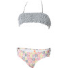 Wild Tides Fringe Bandeau Swim Set - Girls'