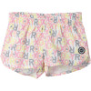 Wild Tides Sunscape Board Short - Little Girls'