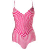 Rising Love Shirred One-Piece Swim Suit - Women's