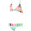 Shades of Summer Shore Halter Swim Set - Girls'