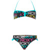 Marks The Spot Ruffle Bandeau Swim Set - Girls'