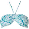 Tiki Tile Shirred Bandeau Bikini Top - Women's