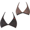 Floral Rhapsody 70's Reversible Halter Bikini Top - Women's
