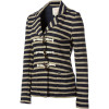 Port Stripe Fleece Blazer - Women's