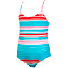 Carefree Crusin' Sporty Tri One-Piece Swimsuit - Girls'