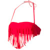 Roxy Surf Essentials Fringe Bandeau Bikini Top - Women's