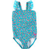 Sand Blossom Ruffle One-Piece Swimsuit - Toddler Girls'