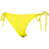Sun Dancer Scalloped Brazilian String Bikini Bottom - Women's