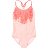 Wild &amp; Free Sporty Fringe One-Piece Swimsuit - Girls'