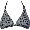 Sketchy Squares Latitude Triangle Bikini Top - Women's
