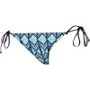 Oceanway Woodblock Classic Reversible String Bikini Bottom - Women's