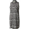 Sketchy Squares Shirt Dress - Women's