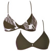 Raisins Jamaica Me Crazy Playa Triangle Reversible Top - Women's